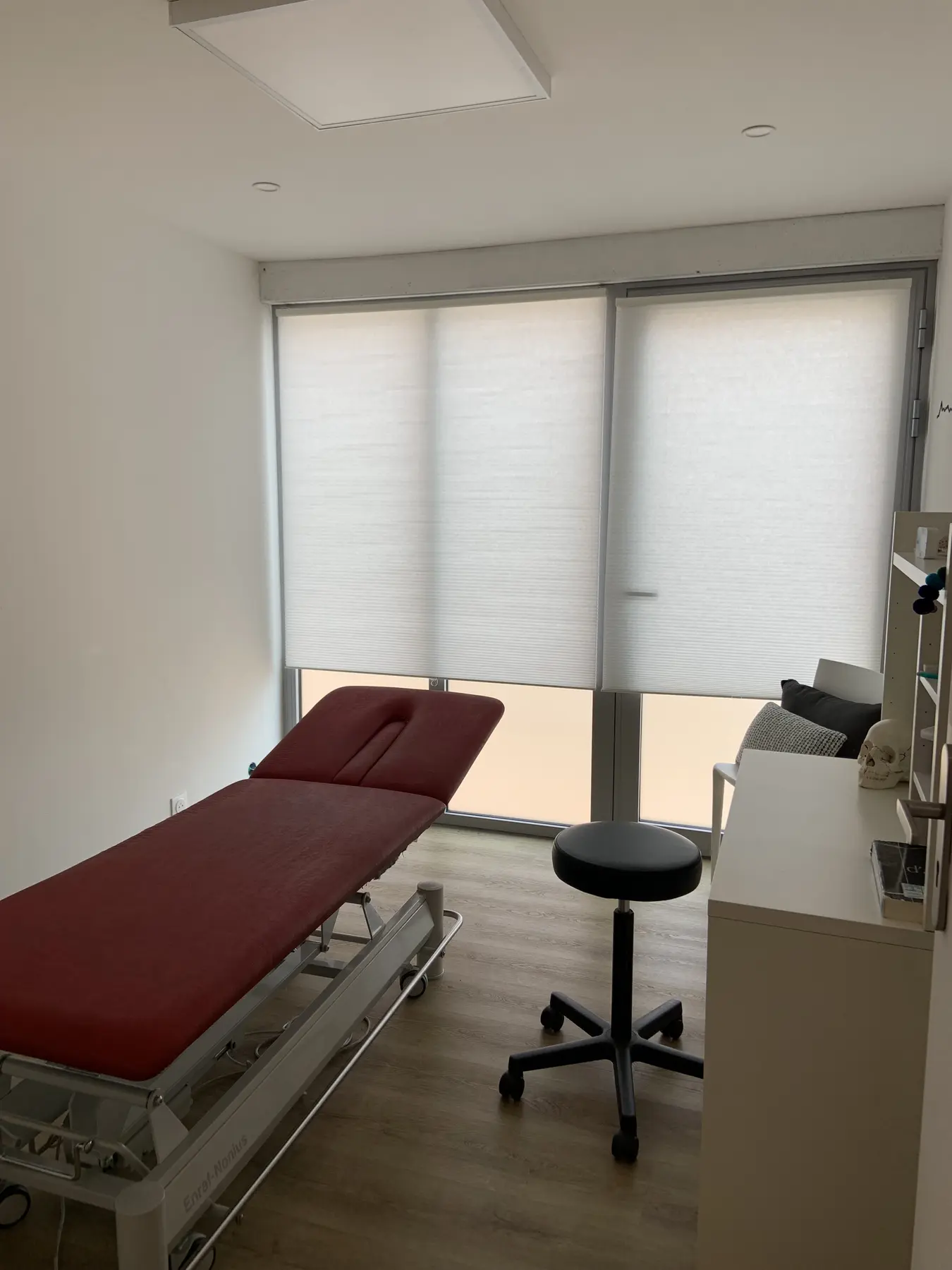 Salle de soins du cabinet de kinésithérapie